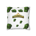 Cashvillainairs Money Pattern Pillowcase — Decorative Square Throw Pillow Cover