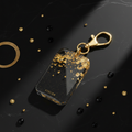 HighClass Cashvillianairs Premium Keychain flat lay on dark background